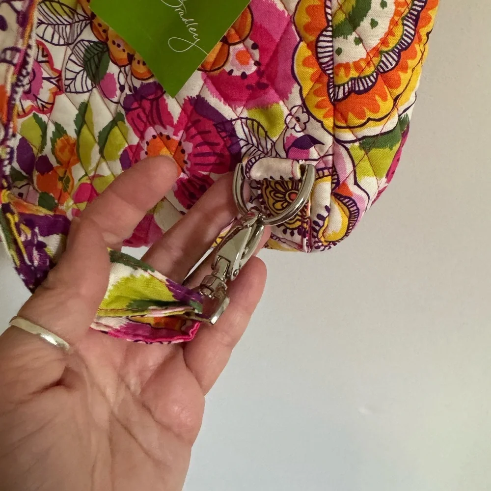 NWT Vera Bradley backpack convertible tote in Clementine pattern - Picture 11 of 15